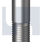 304 Hex Bolt - 5/16UNF X 2-1/2"