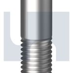 316 Hex Bolt - 1/2BSW X 1-1/2
