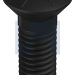 Gr8 Plow Bolt - 7/16UNC X 1-1/4