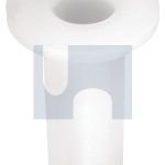 M12X30 WASHER-BUSHING NYLON NATURAL