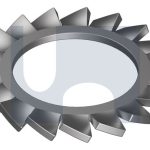 M16X26.0X1.2 LOCK WASHER EXT SERR TOOTH A4 316 STAINLESS