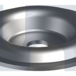 M6X38X1.4 SKID PLATE CUP WASHER A2 304 STAINLESS