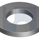 M56X105X10.0 FLAT RND SAMPSON WASHER 38-45HRC PLAIN