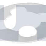 M10 HOLDING WASHER NYLON NATURAL