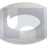 M8 FLAT RND METRIC WASHER NYLON NATURAL
