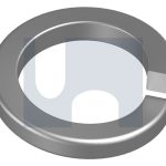 M4X7.0X1.2 SPRING WASHER SQ SECTION Z/P
