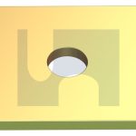 M10X50X3 SQUARE WASHER MILD STEEL ZyP