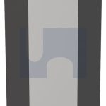 M10X30 HEX COUPLER CL5 HDG