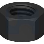 1-3/8 UNC PLOW NUT GR8 PLAIN