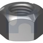 M16-1.50 METRIC FINE HCL CONE LOCK NUT CL10 Z/P