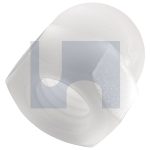 M6 DOME HEX NUT NYLON NATURAL