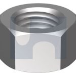 M12-1.50 METRIC FINE HEX NUT A2 304 STAINLESS