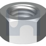 1/2 BSW HEX NUT - UNC DIMENSIONS A2 304 STAINLESS