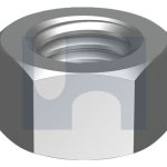 M5 HEX NUT - LEFT HAND A4 316 STAINLESS
