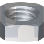 M4 HEX THIN NUT A4 316 STAINLESS