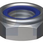 1/4 UNC NYLOC THIN HEX NUT Type NTE Z/P