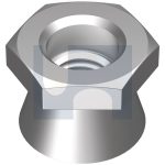 M12 SHEAR NUT A2 304 STAINLESS