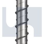 M8X90 SCREWBOLT - DOME HEAD ETA OPT 1 / FIRE RATED BI-METAL 316 STAINLESS