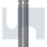 M10X130 STUD CHEM ANCHOR KIT (EXT HEX) CHISEL POINT 316 STAINLESS