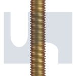 M10X130 STUD CHEM ANCHOR KIT (EXT HEX) CL5.8 / CHISEL POINT ZyP