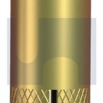 M10X40 DROP-IN ANCHOR WITH LIP KNURLED BODY ZyP