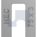 3X75 PACKING SHIMS WINDOW ALUMINIUM ALUMINIUM