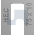 10X75 PACKING SHIMS WINDOW ALUMINIUM ALUMINIUM