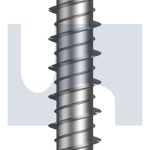 1/4X1-3/4 HEX/SLOT TAPCON CONCRETE SCREW