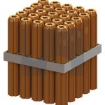 10X50 WALL PLUG TAPERED POINT ORANGE (16-18G SCREW) NYLON PVC