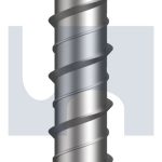 M12X100 SCREWBOLT - COUPLER MECH GAL