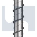M10X100 SCREWBOLT - DOME HEAD TORX DRIVE T50 MECH GAL