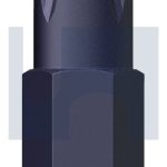 PH2X25 INSERT PHILLIPS S2 ALLOY STEEL STANDARD DRIVE BIT 1/4