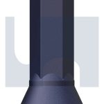 1/4X45 MAGNETIC NUT SETTER S2 ALLOY STEEL STANDARD DRIVE BIT 1/4