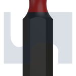 PH3X100 POWER PHILLIPS S2 ALLOY STEEL BLACK impaX DRIVE BIT 1/4