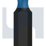 SQ2X50 POWER SQUARE S2 ALLOY STEEL BLACK impaX DRIVE BIT 1/4