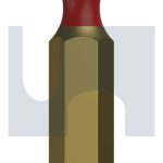 PH3X100 POWER PHILLIPS S2 ALLOY TITAN TITANIUM NITRIDE DRIVE BIT 1/4