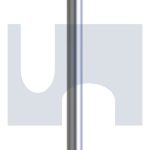 3.2X6.4 RIVET DOME HEAD OPEN 73AS2 - ALUM 5052 / STEEL ZP GULLY